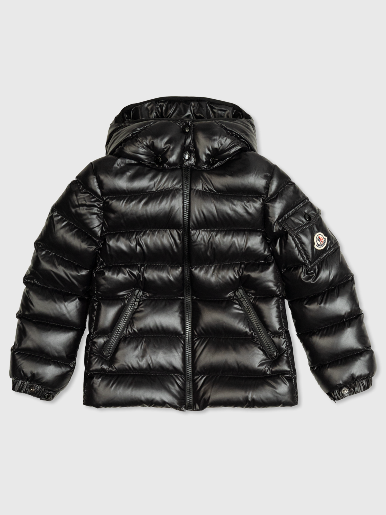 Чёрная куртка MONCLER ENFANT - купить на Invogue — арт