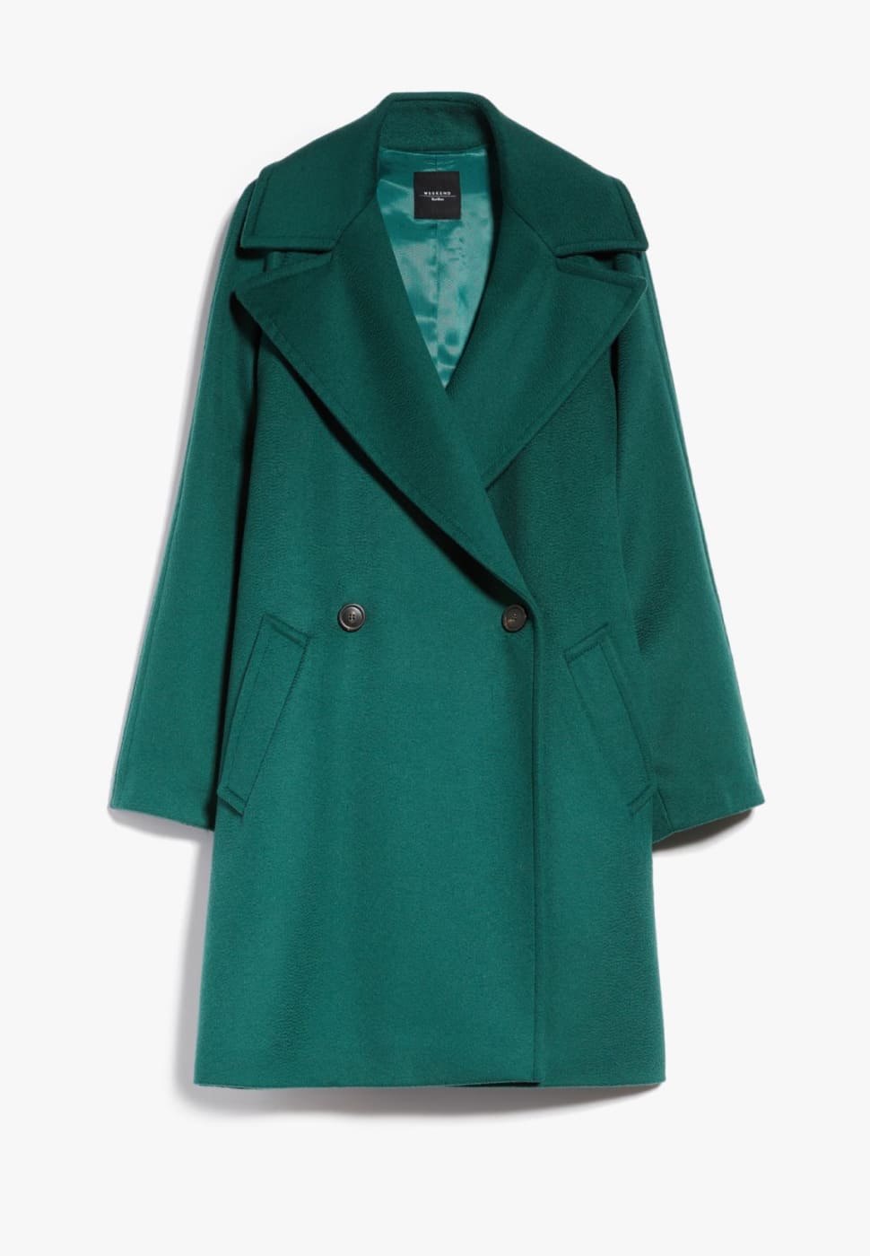 Зеленое пальто WEEKEND MAX MARA - купить на Invogue — арт 50160833