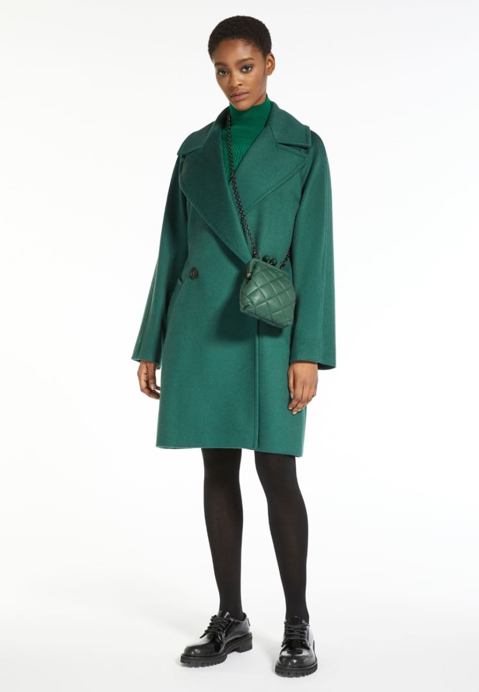 Зеленое пальто WEEKEND MAX MARA - купить на Invogue — арт 50160833