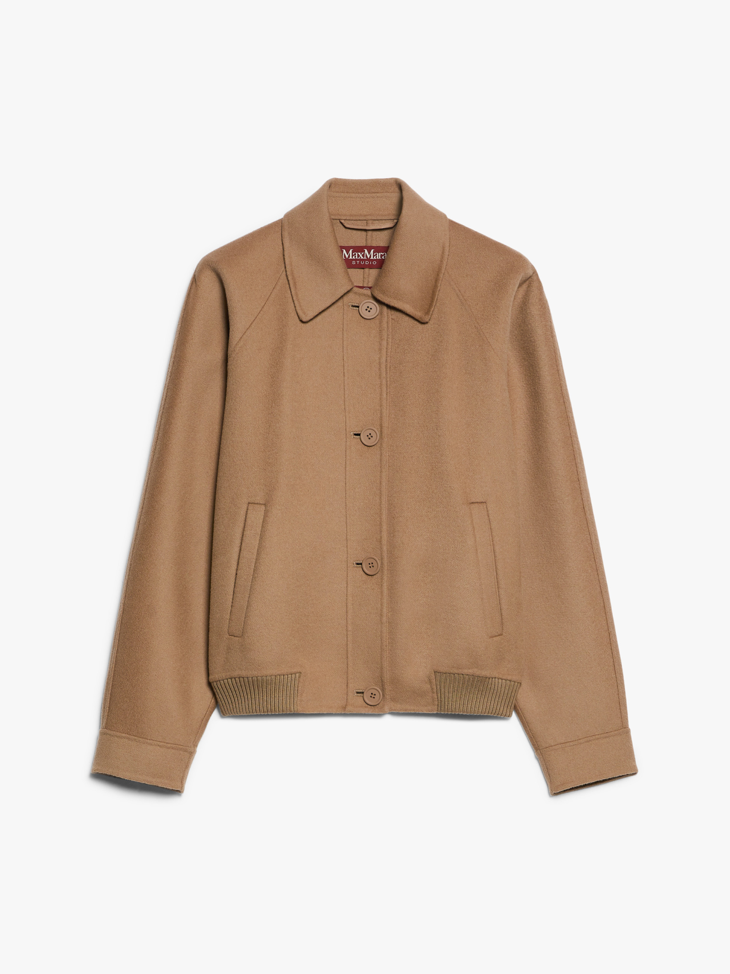 Бежевая куртка Max Mara бомбер - купить на Invogue — арт 60860141