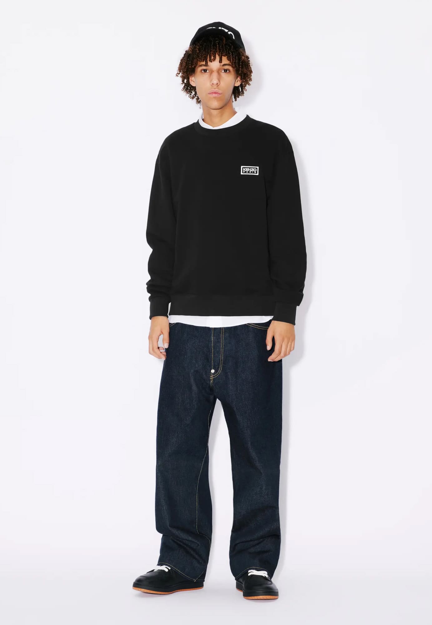 Черный классический свитшот KENZO - купить на Invogue — арт