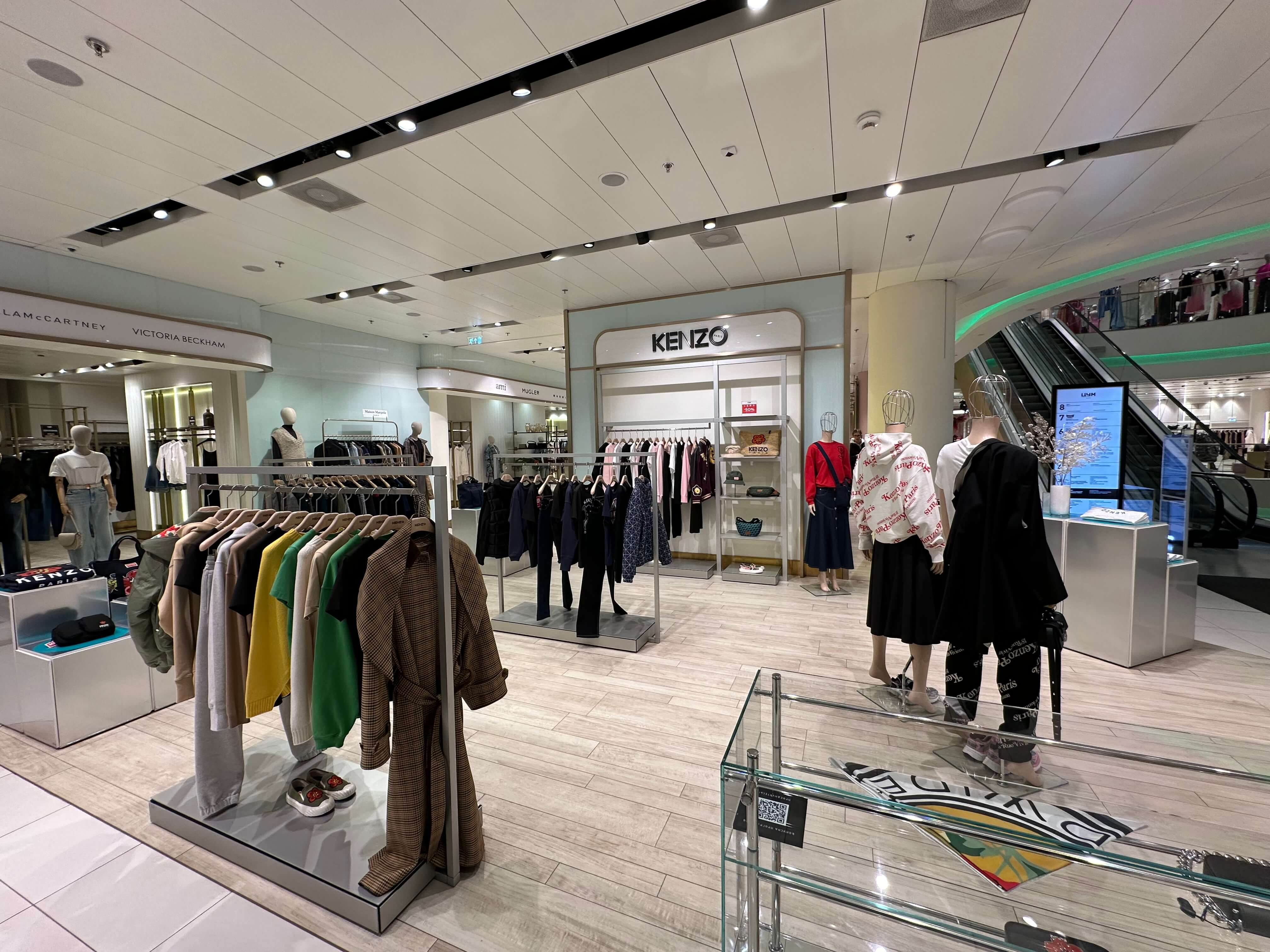 Kenzo harrods new arrivals floor