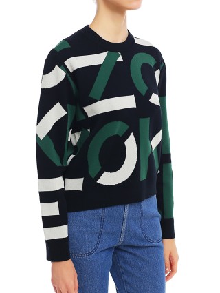 Зелений светр KENZO : фото 3 - Invogue