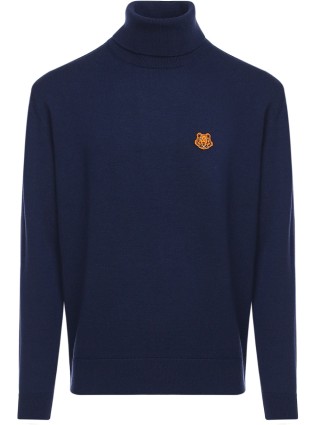 Синий свитер KENZO: фото - Invogue