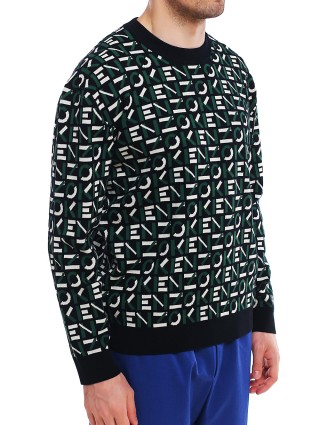 Зелений светр KENZO : фото 3 - Invogue