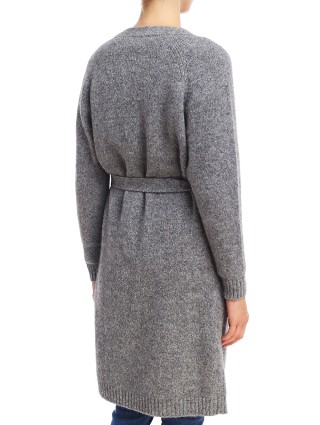 Серый кардиган WEEKEND MAX MARA: фото 4 - Invogue