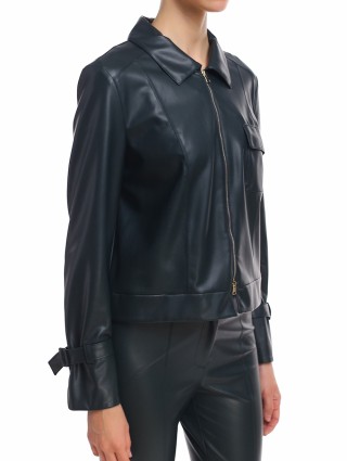 Зелёная куртка MARC CAIN: фото 3 - Invogue