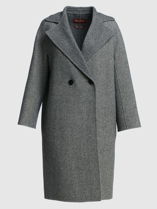 Черное пальто MAX MARA: фото - Invogue