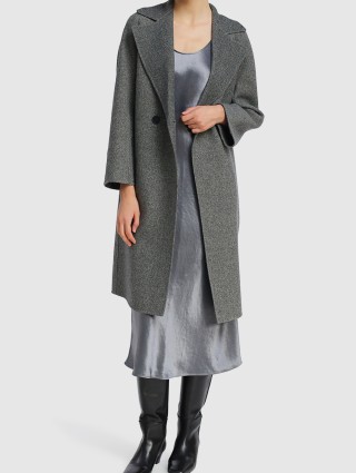 Черное пальто MAX MARA: фото 1 - Invogue