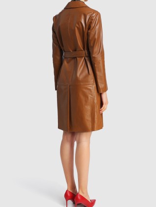 Коричневое пальто MAX MARA: фото 2 - Invogue