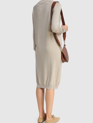 Кремова сукня WEEKEND MAX MARA : фото 2 - Invogue