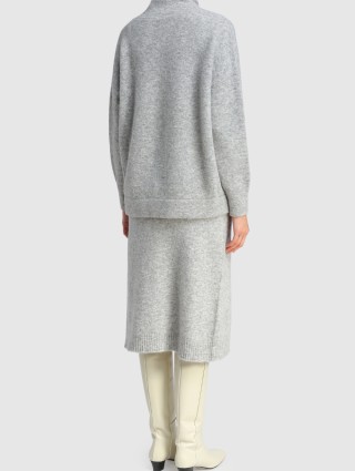 Серая юбка MAX MARA: фото 2 - Invogue