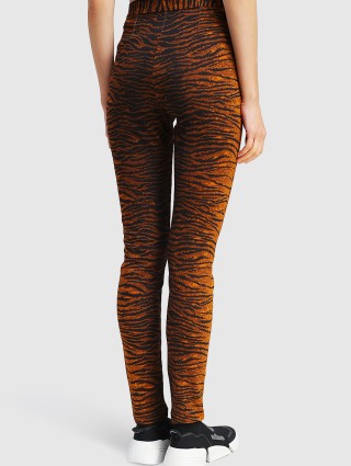 Зелёные брюки KENZO: фото 4 - Invogue