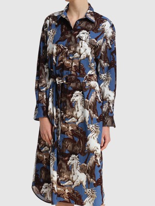 Синя сукня KENZO : фото 3 - Invogue
