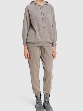 Бежевые брюки MAX MARA: фото 2 - Invogue
