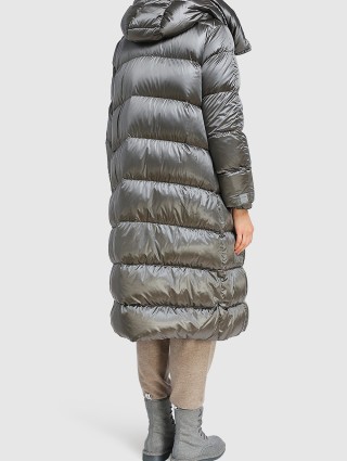 Черное пальто MAX MARA: фото 2 - Invogue