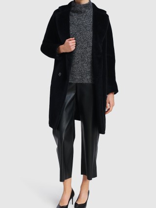 Чёрный свитер MAX MARA: фото 1 - Invogue