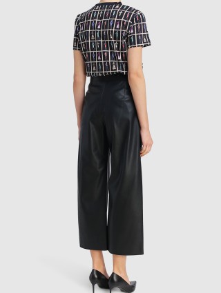 Чёрная футболка MAX MARA: фото 2 - Invogue