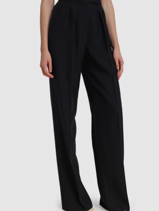 Чорні брюки MAX MARA : фото 3 - Invogue