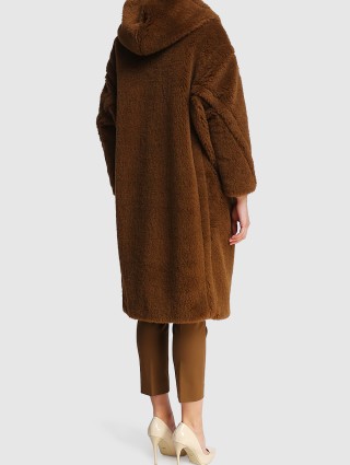 Коричневые брюки MAX MARA: фото 2 - Invogue