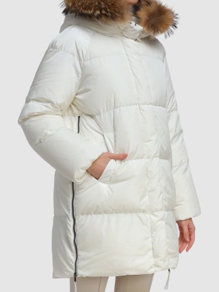 Белая куртка WEEKEND MAX MARA: фото 3 - Invogue