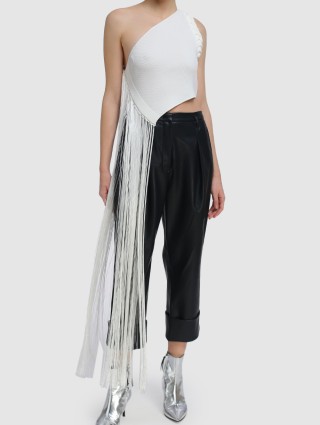 Белый топ HELMUT LANG: фото 1 - Invogue