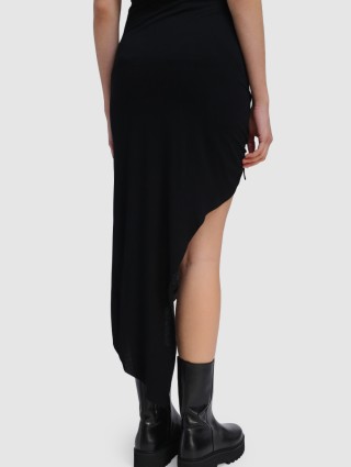 Чорна спідниця HELMUT LANG : фото 4 - Invogue