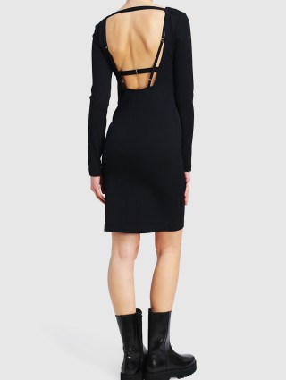 Чорна сукня HELMUT LANG : фото 2 - Invogue