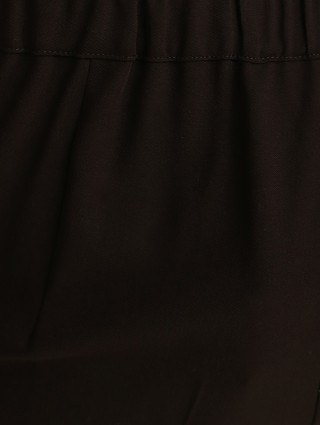 Коричневі брюки MARINA RINALDI : фото 5 - Invogue