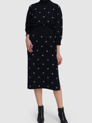 Чёрные ботильоны SPORTMAX: фото 2 - Invogue
