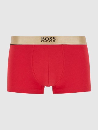 Красные боксеры BOSS: фото - Invogue