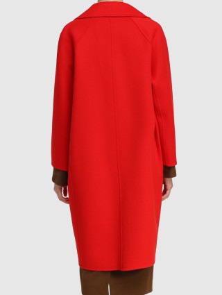 Червоне пальто MAX MARA : фото 4 - Invogue
