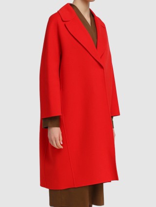 Червоне пальто MAX MARA : фото 3 - Invogue