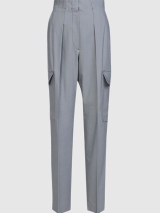 Серые брюки SPORTMAX: фото - Invogue