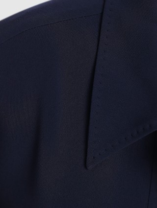 Синее платье MAX MARA: фото 6 - Invogue