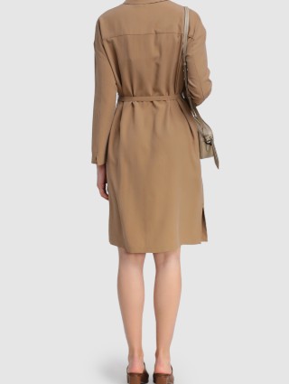 Бежева сукня MAX MARA : фото 2 - Invogue