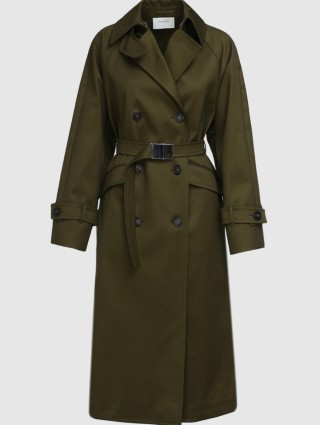 Зелёный плащ SPORTMAX: фото - Invogue