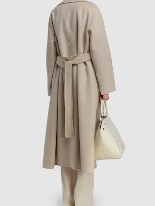 Бежеве пальто MAX MARA : фото 2 - Invogue