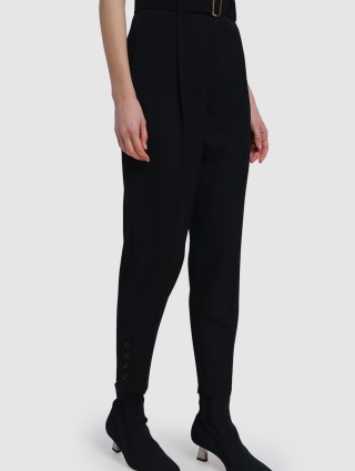 Чёрные брюки MAX MARA: фото 3 - Invogue