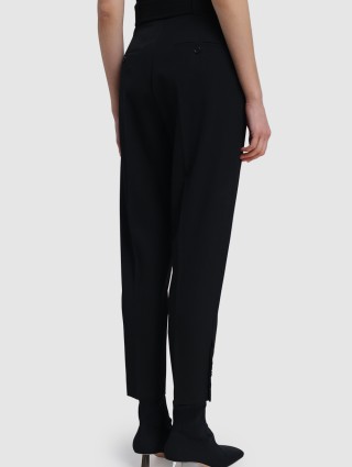 Чёрные брюки MAX MARA: фото 4 - Invogue
