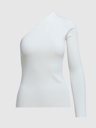 Молочный свитер SPORTMAX: фото - Invogue