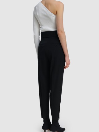 Молочный свитер SPORTMAX: фото 2 - Invogue