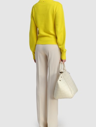 Жовтий светр SPORTMAX : фото 2 - Invogue