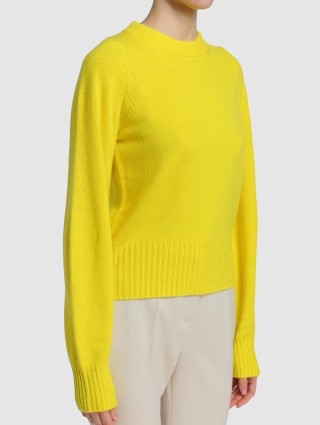 Жовтий светр SPORTMAX : фото 3 - Invogue