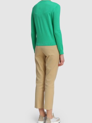 Зелёный свитер WEEKEND MAX MARA: фото 2 - Invogue
