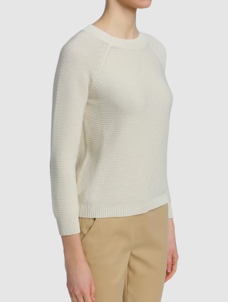 Белый свитер WEEKEND MAX MARA: фото 2 - Invogue