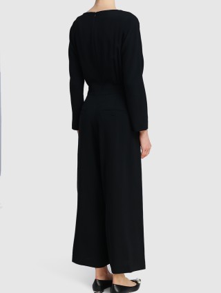 Чорний комбінезон WEEKEND MAX MARA : фото 2 - Invogue