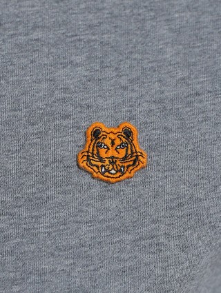 Сіра футболка KENZO : фото 5 - Invogue