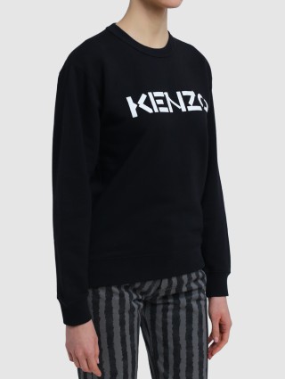 Чёрный свитшот KENZO: фото 3 - Invogue