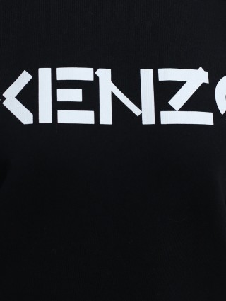 Чёрный свитшот KENZO: фото 5 - Invogue